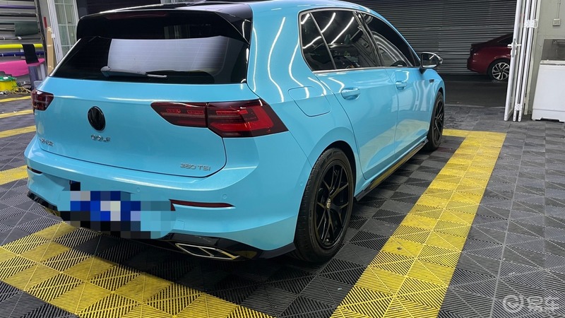 高尔夫8提车,高尔夫8代改装外观最佳案例