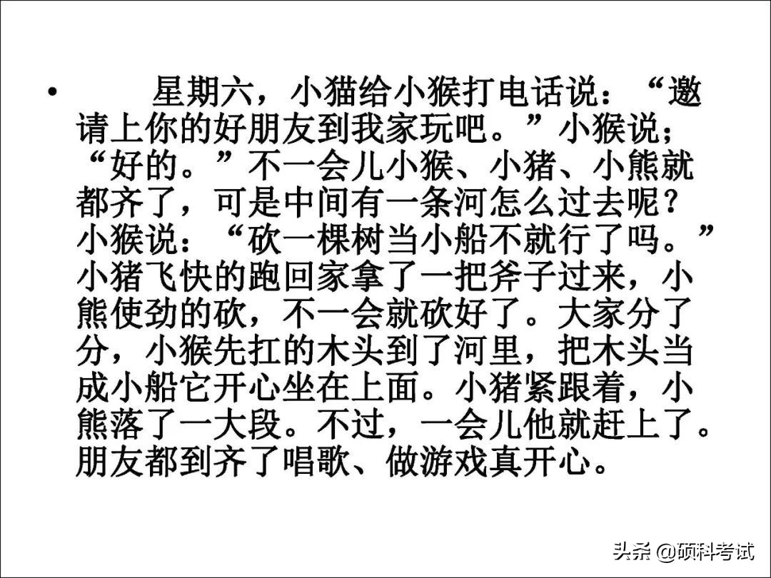 一二年级语文看图写话专项练习:20个详细教程+练习范文,可*载下**