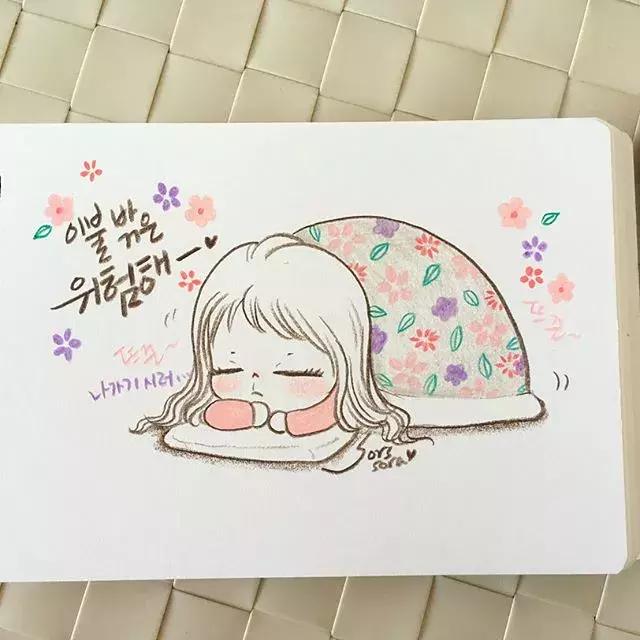 哈士奇的简笔画图片用彩铅画的,儿童彩铅简笔画6-12岁美观小人