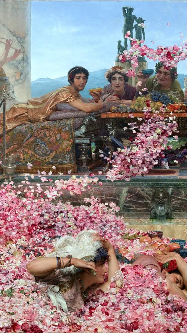 玫瑰花瓣一片一片飘落在眼前,玫瑰花瓣一片片凋落在眼前