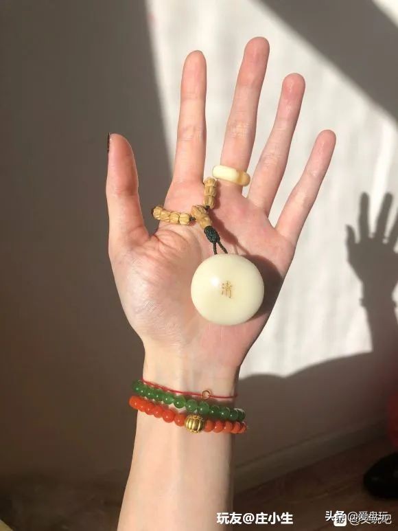 文玩佛珠老炮,文玩手把件打法图解