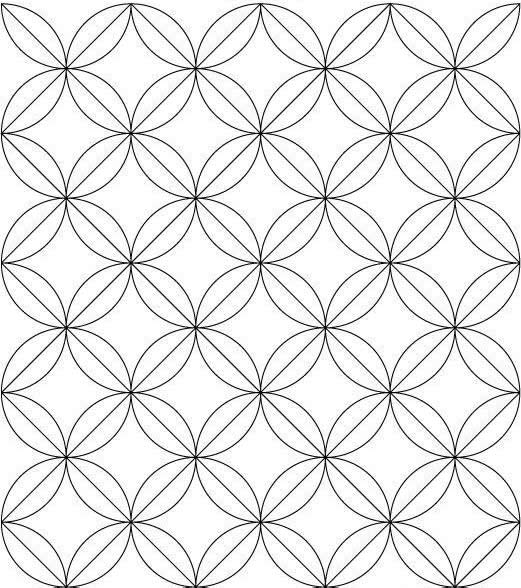 刺子绣拼接入门针法教程,sashiko刺子绣