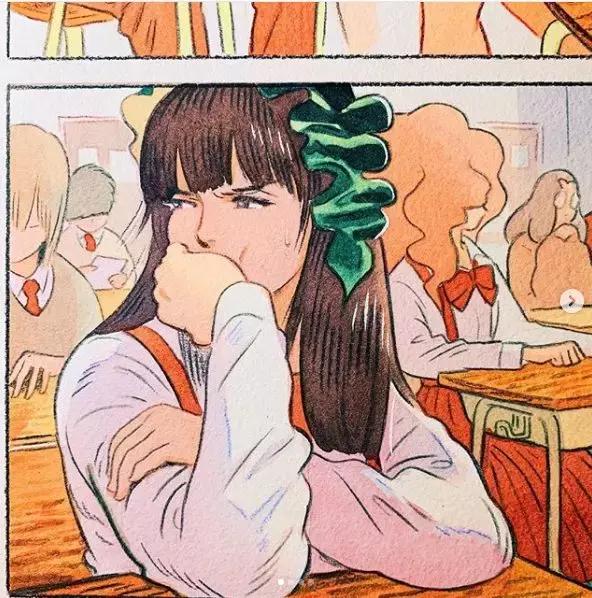 不务正业、跳钢管舞的她靠画羞羞画撩到46万粉丝，画作撩性格酷