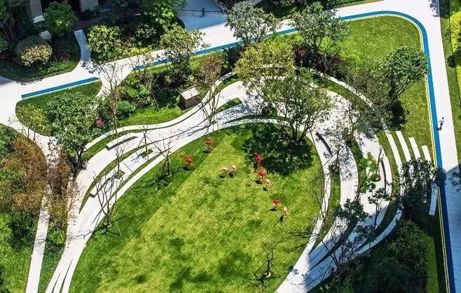 一条景观步道,一条景观路设计图片