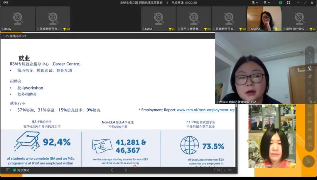 留学荷兰不能错过的干货信息|5.27《留学》云直播回顾