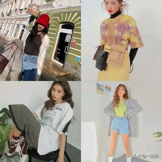 韩国懒汉风女针织衫,漂亮温柔的韩系小姐姐穿搭