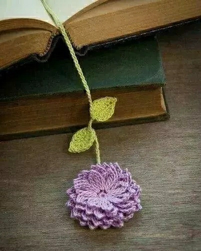 毛线书签不用钩,钩书签图解毛线书签