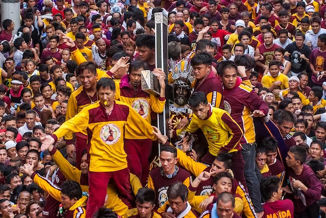 马尼拉黑耶稣 (马尼拉黑耶稣节路线)