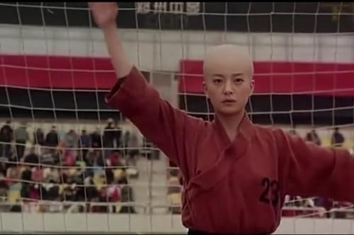 杨幂光头图片,杨幂范冰冰比美