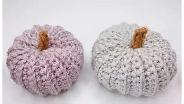 南瓜钩织法图文教程,南瓜的钩织全教程