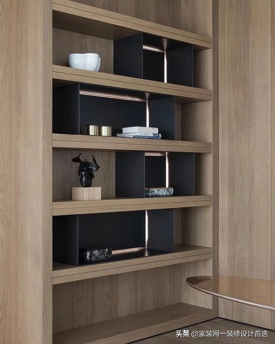 木饰面和岩板哪个上档次,木饰面凸起效果