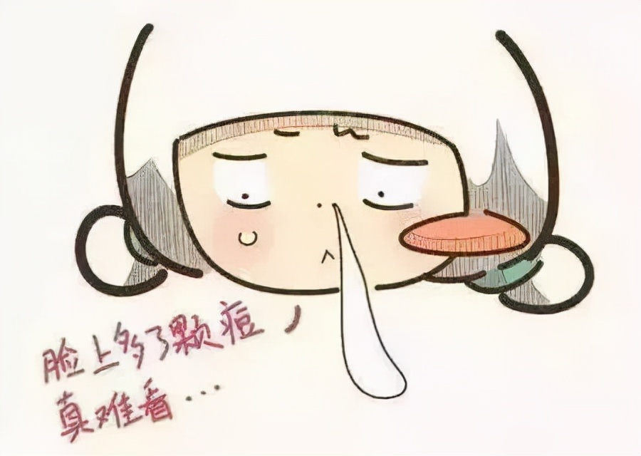 额头冒痘代表哪个部位,脸上毛孔粗大额头冒痘