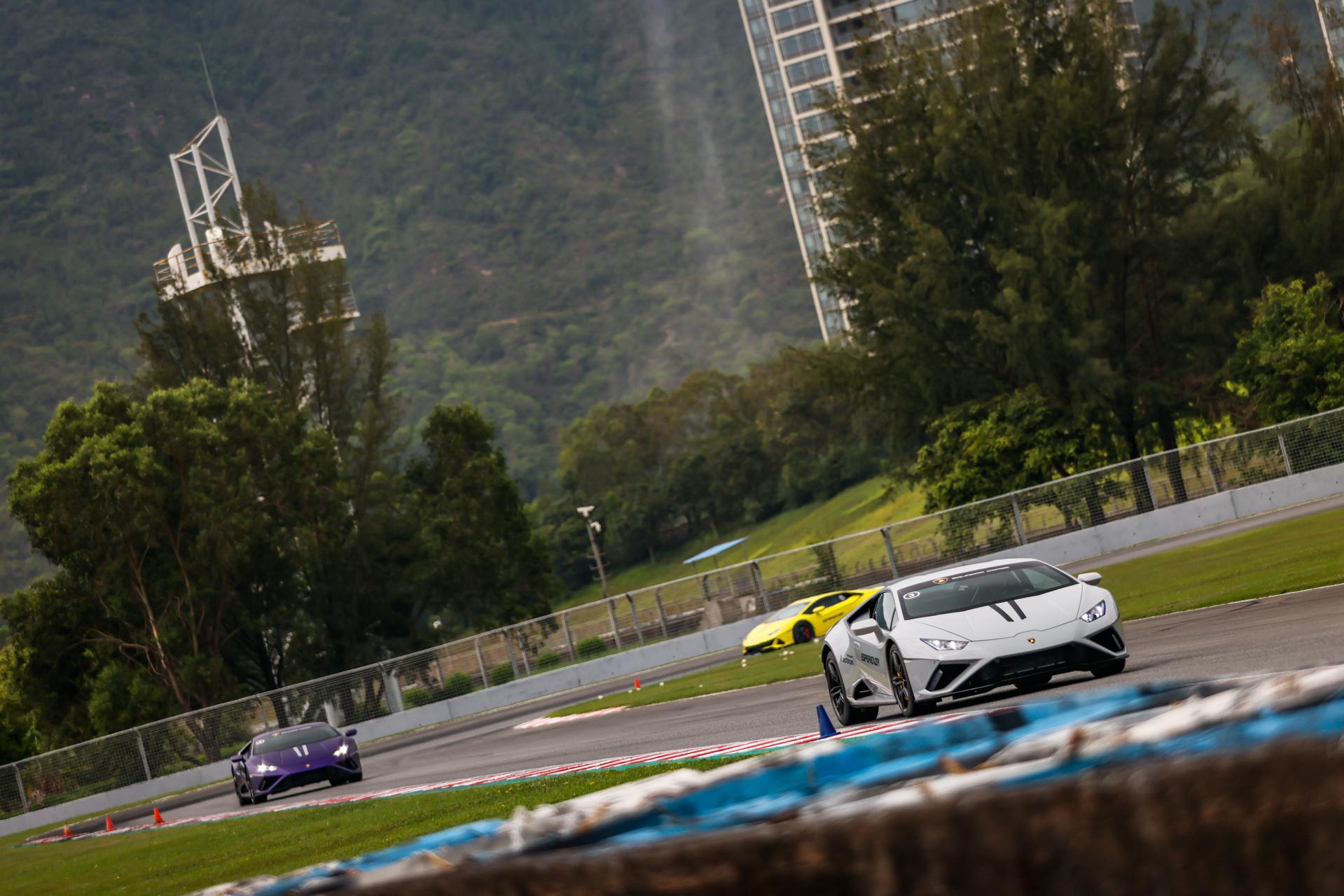 兰博基尼huracanevo赛道体验,兰博基尼huracansto珠海赛道日