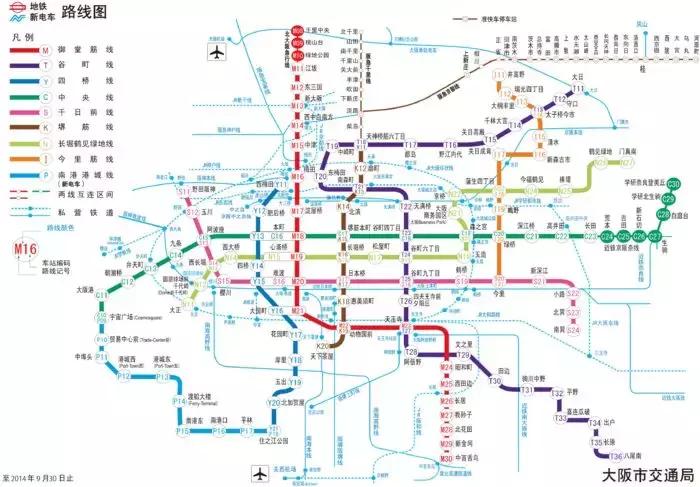 大阪神户交通攻略,日本大阪交通攻略