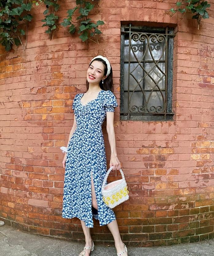 旺夫女人超美连衣裙,减龄不露腿穿搭连衣裙