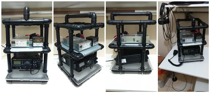 用pvc管做广告支架,不用花钱就能做一个监控支架