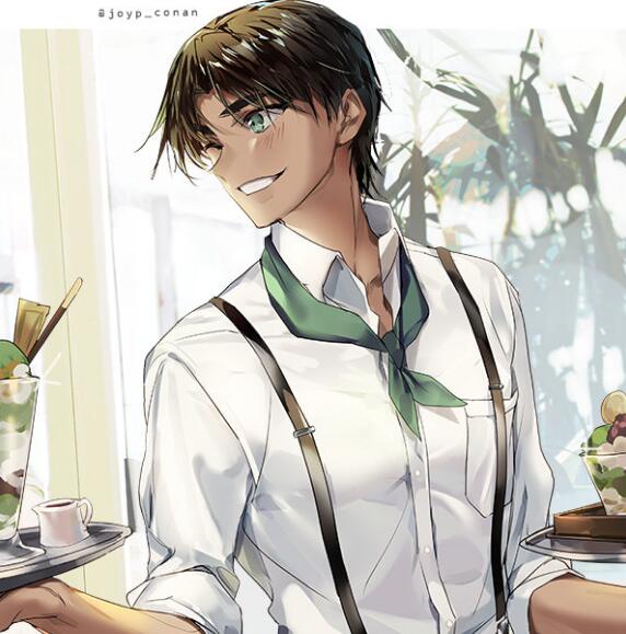 柯南最新画风基德,柯南新一手绘画