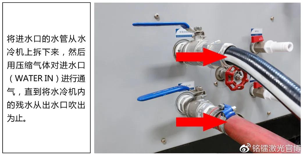 激光冷水机防冻的正确方法,冬天激光冷水机温升