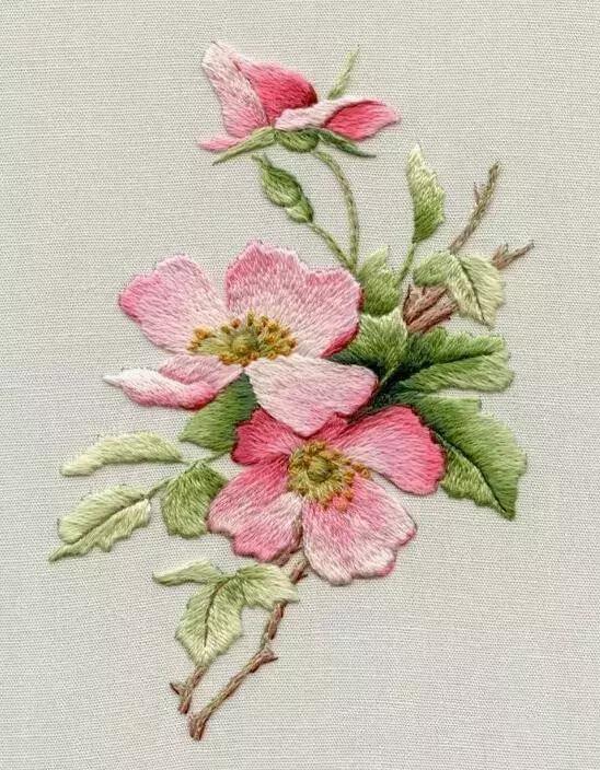 刺绣基本知识之刺绣针法,学刺绣教程绣字