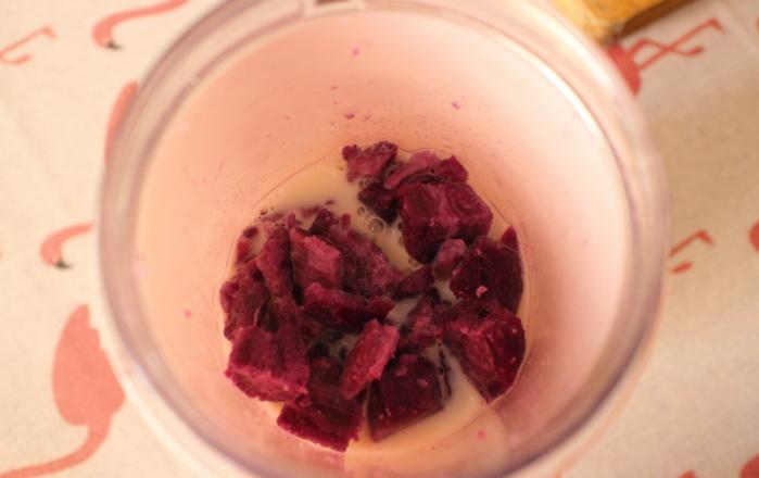 紫薯牛奶糊减肥,减肥可以吃紫薯米糊吗