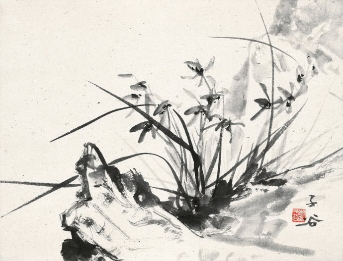 柳子谷花鸟作品大全,柳子谷花鸟精品图片