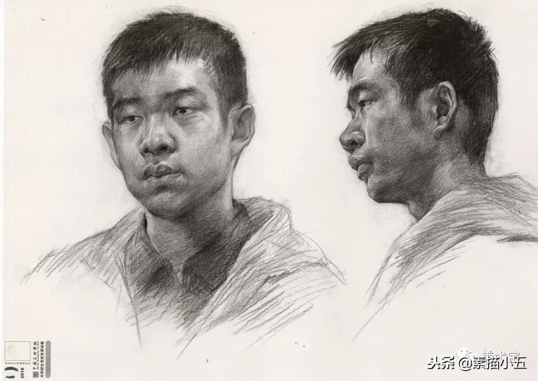 国美素描高分卷子图片,国美色彩高分卷2012