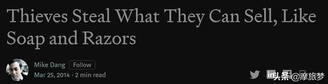 为什么美国小超市里的多芬都要锁起来？