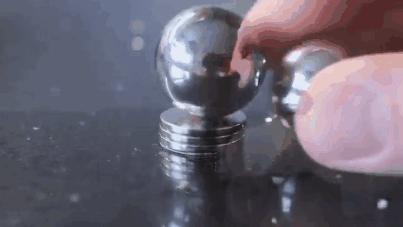 生活需要玩个球？钕磁铁片，搭配金属钢球，N种组合方式舒缓压力