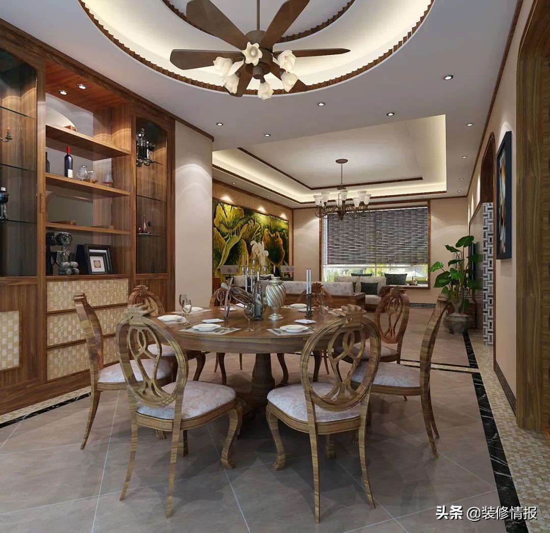 餐厅吊扇灯应该怎么选,餐厅吊扇灯装什么好