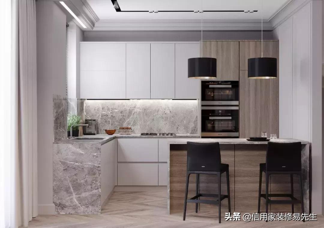 橱柜都有什么颜色好看的,橱柜白色台面配什么颜色的门好看