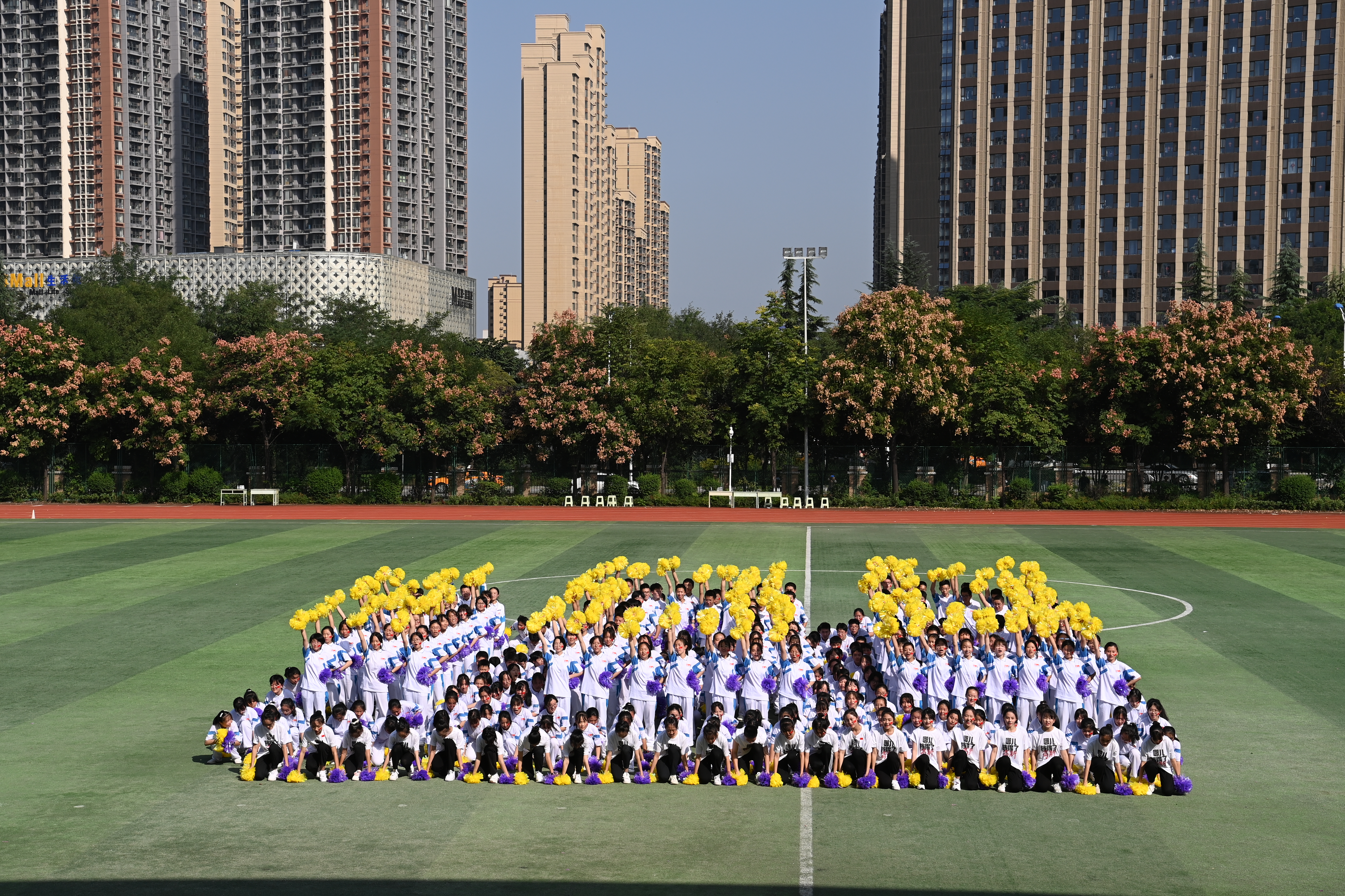 运动有我逐梦不息——记高新一中南校区第25届校运会开幕式