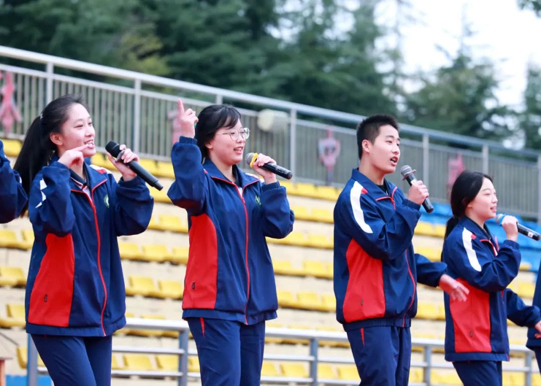 山东省昌乐二中体育美食节开幕式,2018年昌乐二中体育美食节