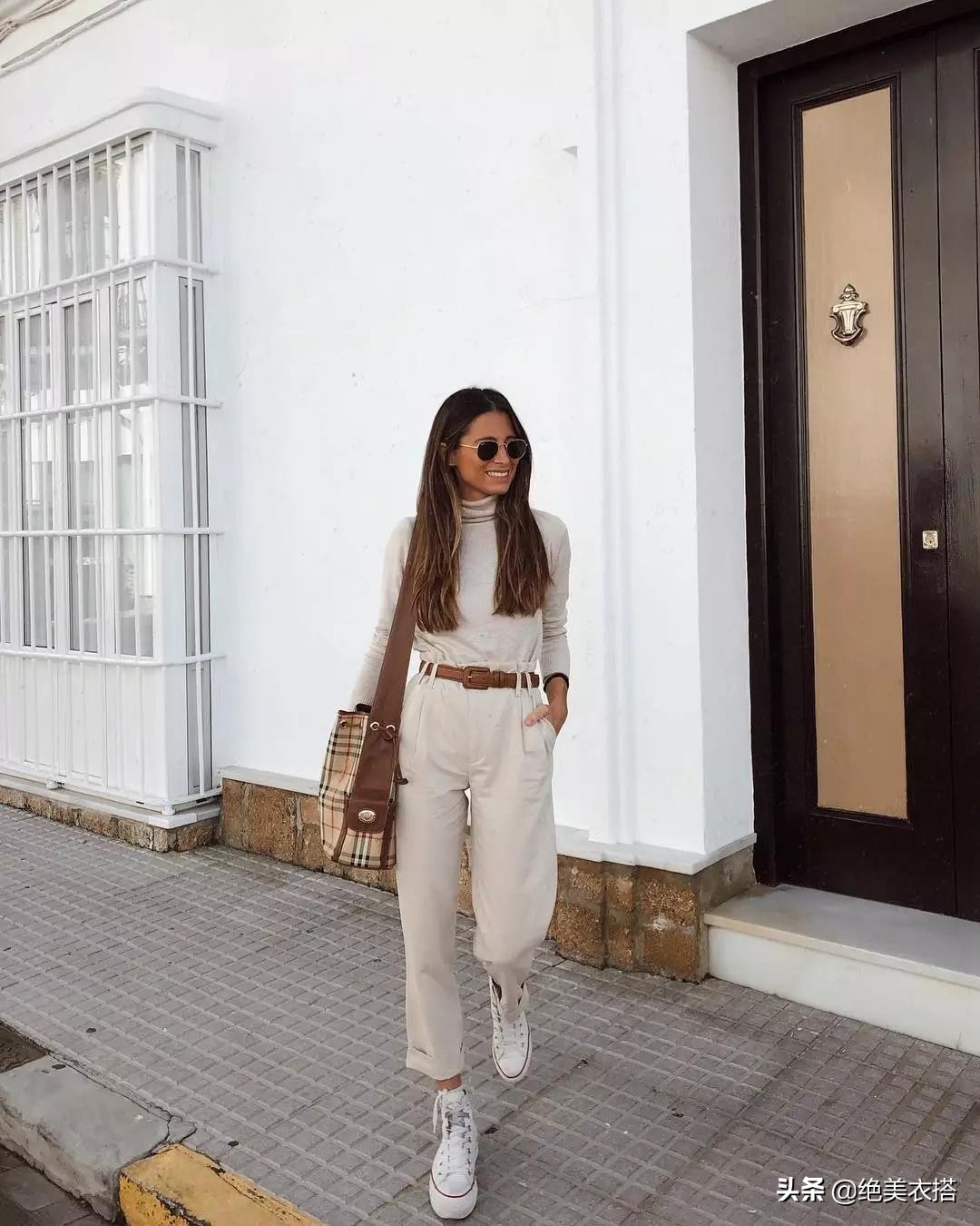 秋冬小黑裤子穿搭小个子,秋冬高级感穿搭裤子直筒裤