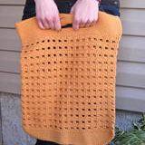 钩针包教程简单又好看,钩针编织教程经典四叶花淡雅清新