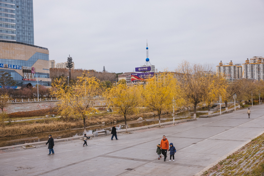 延吉的“清溪川”，仿佛来到了韩国街头，一起看看中国的首尔吧