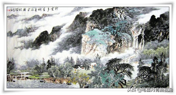 全星恒山水画,全星恒山水画作品