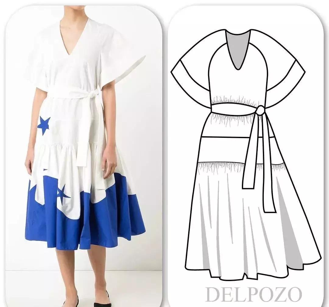 大摆长袖连衣裙30到40岁,四十岁红色高档新款有领连衣裙