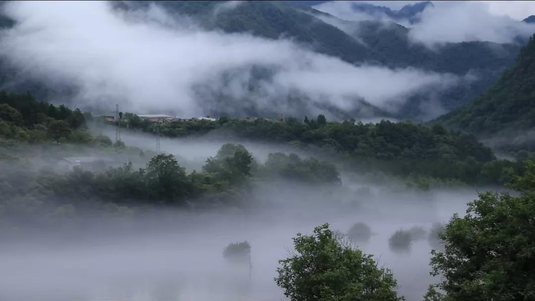 秦岭小九寨沟黄柏塬,陕西秦岭九寨黄柏源