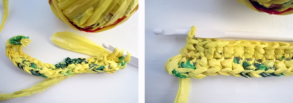 有塑料袋的手工,用塑料袋做的手工活