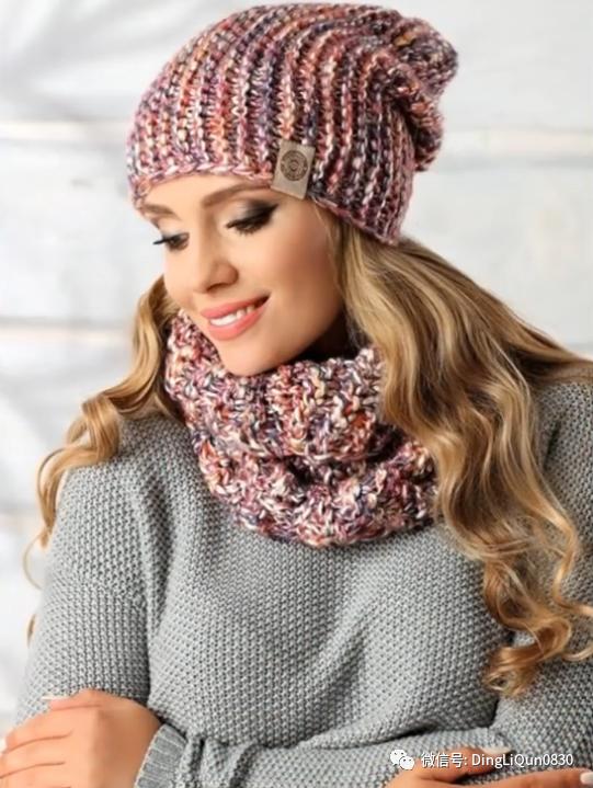 针织冬天的帽子,冬天针织帽子