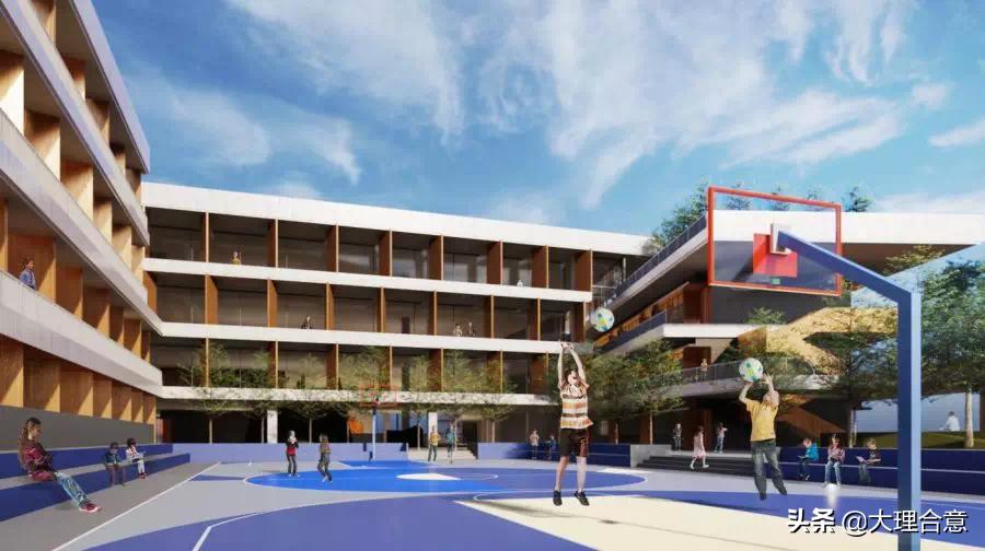 天泰·大理十畝下关一中大理十畝实验学校效果图大赏