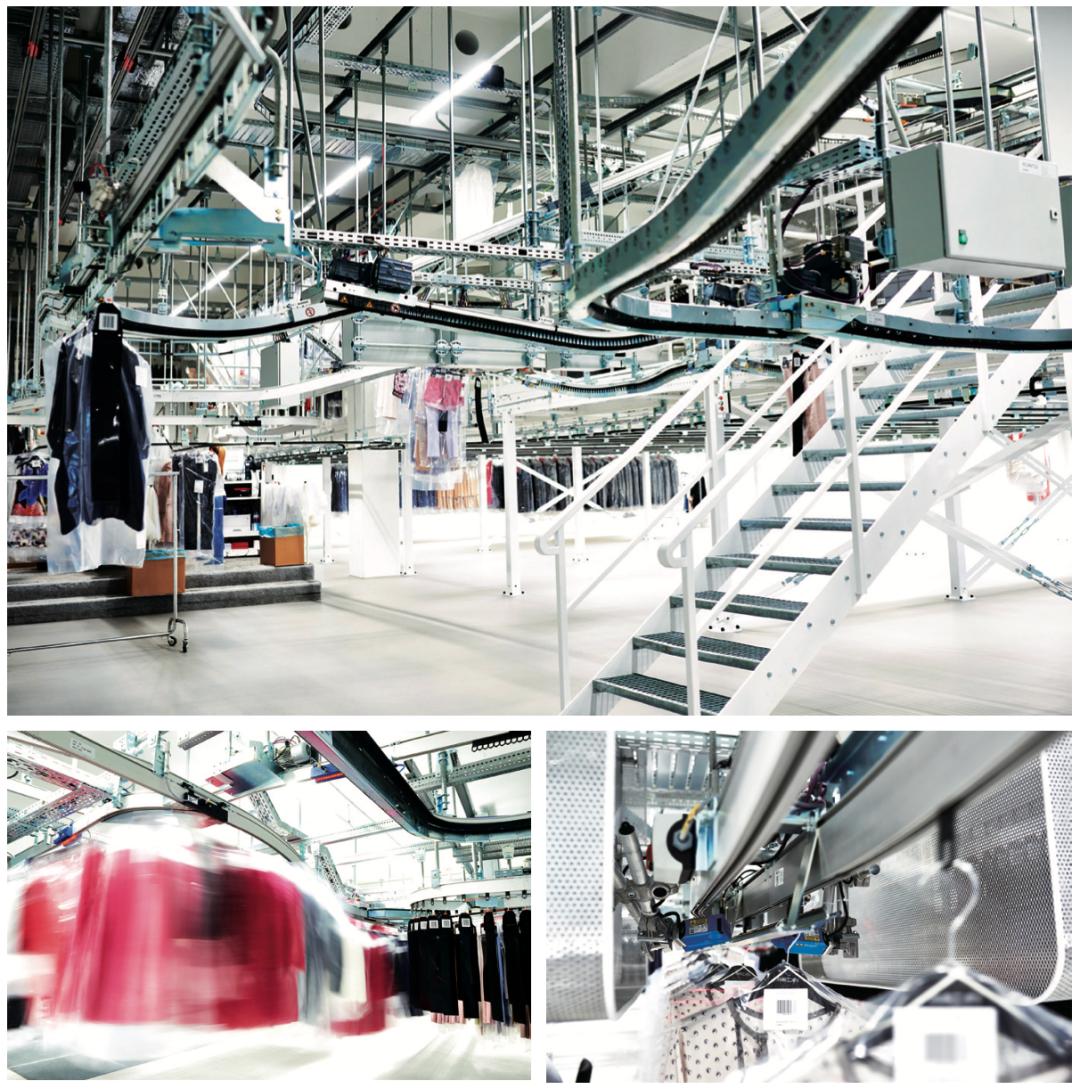 高端女装MarcCain探索高度自动化配送中心