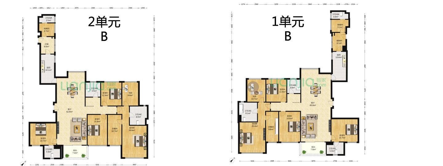 深圳半岛城邦三期豪宅户型和价格,半岛城邦大平层豪宅400平