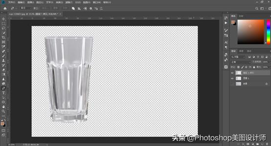ps抠取透明物体教程,ps中抠透明玻璃酒杯
