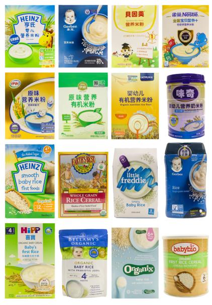 2020年婴幼儿米粉抽检合格率排行,婴儿进口米粉品牌含量测评