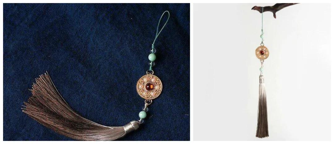 简单好看手机挂绳,好玩好看的纯手工中国风手机挂绳