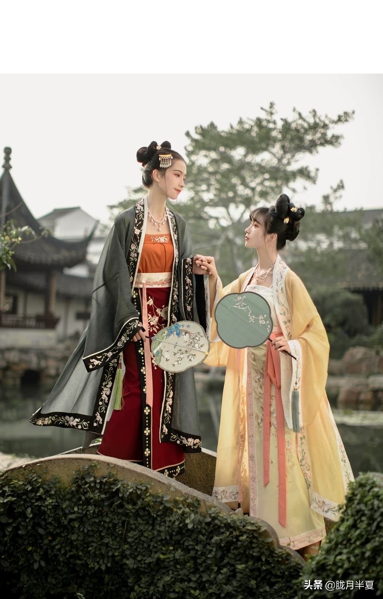 大唐不夜城汉尚华莲汉服体验馆,重回汉唐和汉尚华莲的汉服哪家好