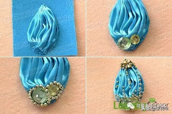 绸带编织花样大全,散珠子手工串珠教程