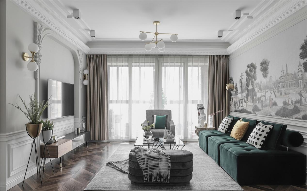 121㎡古典老人房，孙子是设计师就是不一样！