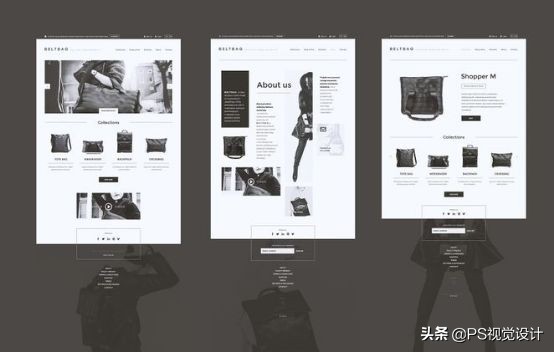 设计色彩作品设计感强,设计师必懂的设计手法留白